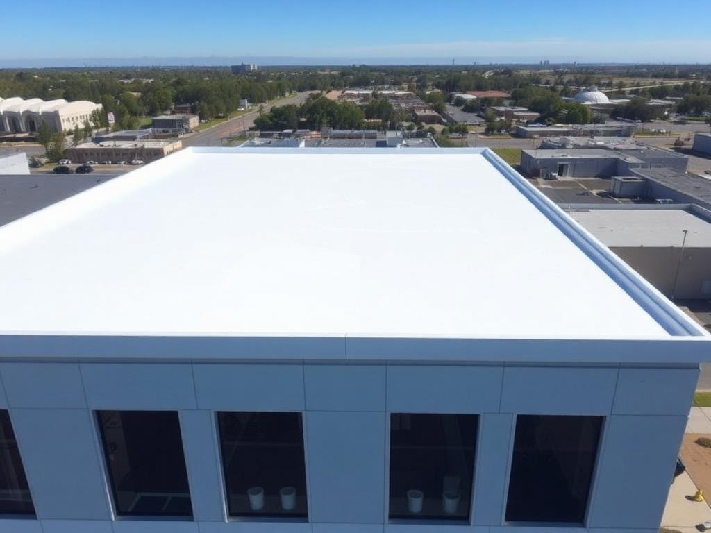 Flat Roofing (TPO / EPDM) roofing example