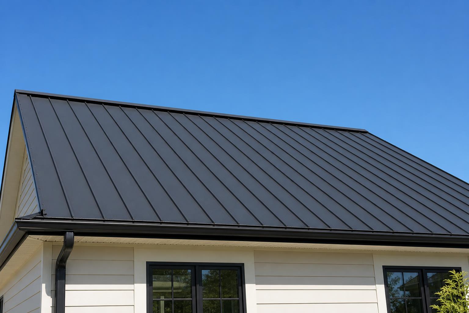 Standing-Seam Metal roofing example